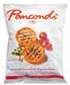 Pancondi, Bruschette al gusto pizza, Rostade brodskivor, pizzasmak, Vicenzi - 160 g - vaska