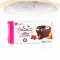 Chocolate lava cake with liquid raspberry core, improved as a dessert - 1.08 kg, 12 x 90g - carton