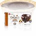 Chocolade lava cake met vloeibare hazelnoot pit, dessert - 1,08 kg, 12 x 90 g - karton