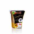 Soufflini - chocolate souffle with a liquid core, on mango-chili, organic - 100 g - Glass
