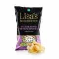 Lisa`s Chips - zakysana smetana jarni cibulka (bramborove lupinky) BIO - 125 g - Taska