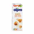 Almond mælk (mandel drikke), usødet, alpro - 1 l - Tetra Pak