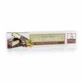 Italiaanse torrone, met amandel- en chocoladecoating, zachte reep - 175 gram - doos