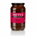 Pattys BBQ Sauce, kreiert von Patrick Jabs - 900 ml - Glas