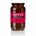 Patty`s BBQ sosa, buin til af Patrick Jabs - 900ml - Gler