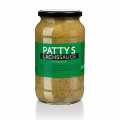 Pattys Lachssauce, Honig-Senfsauce mit Dill - 900 ml - Glas