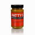 Pattys abrikos karrysauce, skabt af Patrick Jabs - 225 ml - Glas