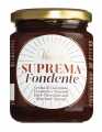 Suprema Fondente, dark chocolate cream with hazelnuts and olive oil, venchi - 250 g - Glass