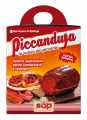 Piccanduja, pittige varkenssalami, Salumificio F.lli Pugliese - 250 gram - deel