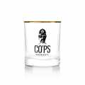 Cops Tumbler med guldkant, 25cl - 1 stk - stykke