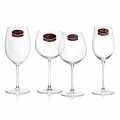 Gelas Riedel Veritas - set pencicipan 2x putih dan merah (5449 / 47), dalam kotak hadiah - 4 buah - Kardus