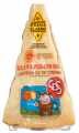 Parmezaanse kaas Grana Padano DOP Riserva 20 mesi, harde koemelkkaas uit de Po-vallei voor minimaal 20 maanden, Latteria Ca` de` Stefani - ongeveer 350 g - Stuk