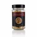 Spice garden macadamia nuts, whole, roasted, salted - 110 g - Glass