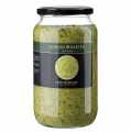 Gewürzgarten Green mojo sauce, with bell pepper, chilli and parsley - 900 ml - Glass