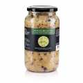 Kruidentuinpeer portwijnchutney, met noten, gember en cacaobonen - 900 ml - Glas