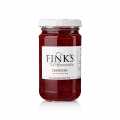 Light strawberry jam, Fink`s delicacies - 220 g - Glass