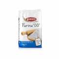 Farina di tagliatelle, fine, Tipo 00, Granoro - 1 kg - Borsa