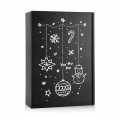 Viinilahjarasia Seta Black X-Mas, lahjarasia 3, 360x250x90mm - 1 kpl - Loysa