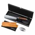 Damast nakiri mes, 17,5cm, Adelmayer mes - 1 stuk - doos