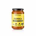 Ppura Sugo paprika - with yellow paprika and almonds, ORGANIC - 340g - bottle