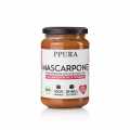 Ppura Sugo Mascarpone - met mascarpone en tomaten, BIO - 340g - fles
