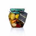 Olive Mixture, Gordal and Cuquillo and Vegetables, Torremar SL - 580g - Glass