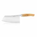 Nesmuk Soul Chinese chef`s knife 180mm, olive wood handle - 1 pc - wooden box