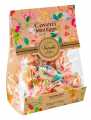 Traktatiezakje met diverse mini-hazelnoot-eieren, chocolade-eieren met hazelnoten, amandelen, pistachenoten, venchi - 200 gram - tas