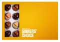 Sinners Choice, 24 aromatisierte Schokoladenstücke, sortiert, Simply Chocolate - 240 g - Packung