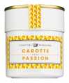 Carotte et Passion, jam met wortel en passievrucht, Confiture Parisienne - 250 gram - Glas