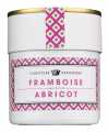 Framboise et Abricot, jam with raspberries and apricots, Confiture Parisienne - 250 g - Glass