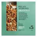 No. 5 Granola aux noix de pécan et aux amandes, bio, gros paquet, granola croquant aux pacanes et aux amandes, bio, j`adore le petit-déjeuner - 700g - sac