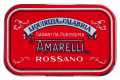 Liquirizia lattina rossa, pure in small pieces, licorice pastilles red can, Amarelli - 12 x 40 g - display