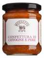 Confettura di cotogne e pere, confiture de coings et poires, mongetto - 230g - Verre