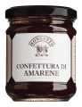 Confettura di amarene, sour cherry jam, mongetto - 230g - Glass