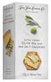 Extra Virgin Olive Oil and Sea Salt Crackers, Crackers for Olive Oil and Salt Cheese, The Fine Cheese Company - 125g - pack