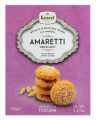 Amaretti croccanti alle mandorle, crispy almond macaroons, lenzi - 100 g - pack