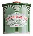Biscotti di Prato alle mandorle, latta Clara, Toskana mondlukex, kringlott dos, Mattei - 500g - dos
