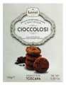Cioccolosi - Pasticcini al Cioccolato e Cacao, pastries with chocolate and cocoa, Lenzi - 150g - pack