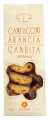 Biscotti Toscani Artigianali con arancia candita, Gebäck mit kandierten Orangen, Deseo - 250 g - Beutel