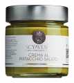 Crema al Pistacchio Salato, Sweet Pistachio Cream with Salt, Scyavuru - 200 g - Glass