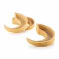 Dessert tartlets C-Tart, pointed crescent, 93 x 80 x 20 mm, La Rose Noire - 1.344 kg, 48 pcs - carton