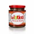 Chilipasta, rood, Pasta de Rocoto - lalatina uit Peru - 225g - Glas