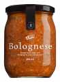 BOLOGNESE - Rajcatove sugo s jemnym masovym ragu, rajcatova omacka s masovym ragu, Viani - 580 ml - Sklenka