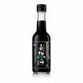 Kicap - gelap, diperbuat daripada kacang soya hitam, Morita Shoyu - 250ml - Botol