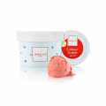 Creme Eis - Erdbeer Sorbet, vegan, im Becher - 3,78 l, 27 x 140ml - Karton