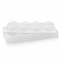 Silicone mat 17.5x30cm, 8 spheres/balls, 55mmx87ml, Pavoni (AF001) - 1 pc - loose