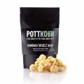 Pottkorn - Schöner Würz Nicht, Popcorn mit Malabar Pfeffer & Meersalz, vegan - 80 g - Beutel