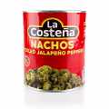 Chili Schoten - Jalapenos, geschnitten (La Costena) - 2,8 kg - Dose