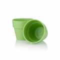 Schokoform Flower Pot Large, grün, 62x55mmm - 840 g, 28 St - Karton